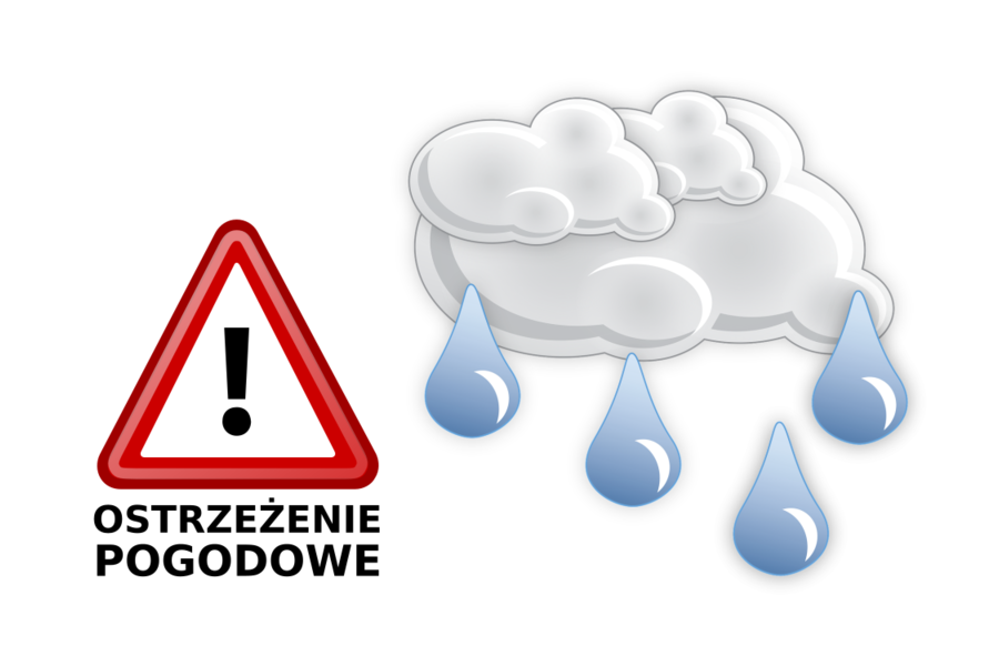 Obraz dla aktualności o tytule: KOMUNIKAT - OSTRZEŻENIE: Opady marznące