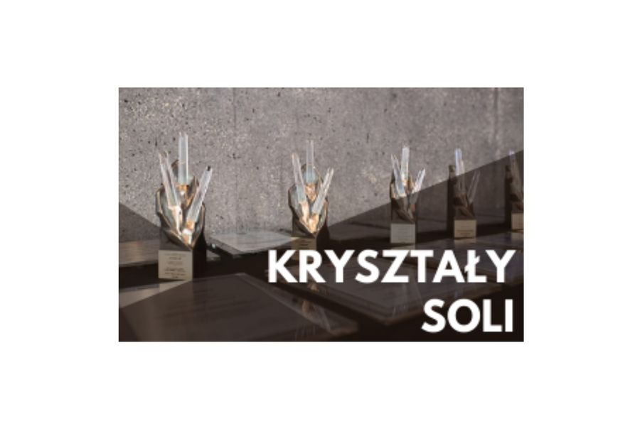 Obraz dla aktualności o tytule: NAGRODA KRYSZTAŁY SOLI - 25 tys. zł dla Lidera Pozarządowej Małopolski.