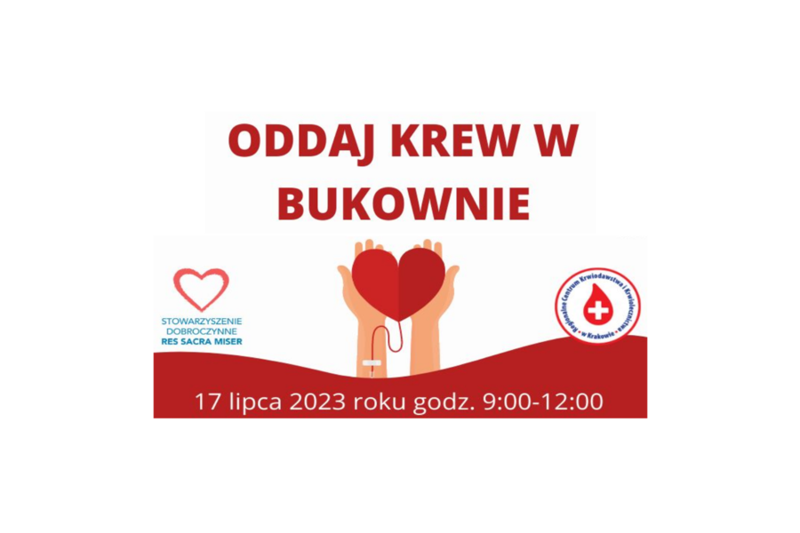 Obraz dla aktualności o tytule: Kolejna akcja krwiodawstwa w Centrum Wsparcia Dziecka Niepełnosprawnego i Rodziny w Bukownie.