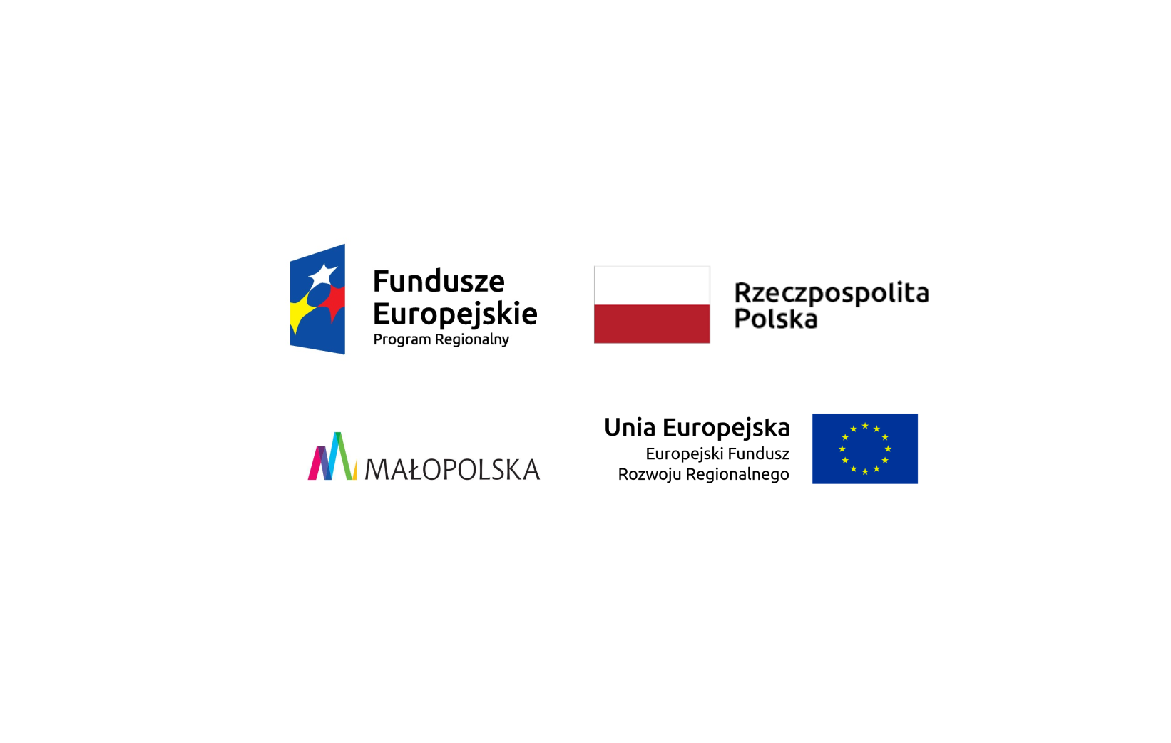 loga Funduszy Europejskich, Rzeczpospolitej Polskiej, Małopolski, Unii Europejskiej